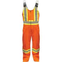 Overalls, Poly-Cotton, Small, High Visibility Orange Kelford