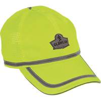 GloWear&reg; 8930 High Visibility Baseball Cap, High Visibility Lime-Yellow, Polyester Kelford
