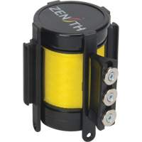Magnetic Tape Cassette for Build-Your-Own Crowd Control Barrier, 12', Yellow Tape Kelford