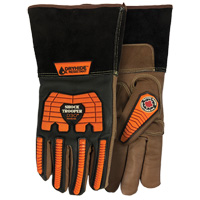 5785G Shock Trooper Gloves, X-Small, Goatskin Palm, Gauntlet Cuff Kelford