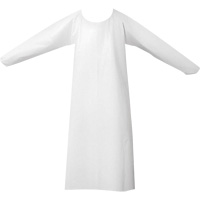 CoverMe™ Gowns, One Size, White, Polyurethane SGP316 | Kelford
