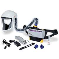 Versaflo Powered Air Purifying Respirator Painter's Kit, Headcover & Faceshield, Lithium-Ion Battery Kelford