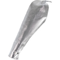 Welder's Heat Resistant Sleeves, 18", Aluminized Kevlar<sup>®</sup>, Silver SGQ202 | Kelford