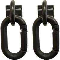 Safety Chain Magnetic Ring & Carabiner Set, Black Kelford