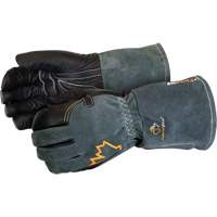 Endura&reg; Mig Welding Gloves, Grain Cowhide, Size Medium Kelford