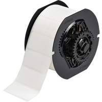 B33 Series Printer Labels, Paper, 2" L x 1" H, White Kelford