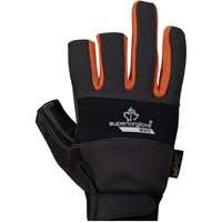 Clutch Gear&reg; Open-Finger Framers Gloves, Synthetic Palm, Size Small Kelford