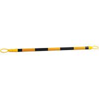 Retractable Cone Bar, 7'2" Extended Length, Black/Yellow SGS309 | Kelford