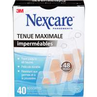 Nexcare Max-Hold Waterproof Bandages, Assorted, Plastic, Sterile Kelford