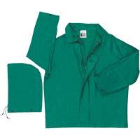 Imperm&eacute;able avec limite dinflammabilit&eacute; Dominator, Polyester/PVC, Grand, Vert Kelford