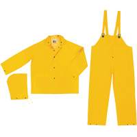 Classic Series Limited Flammability Rain Suit, Large, Yellow SGS935 | Kelford