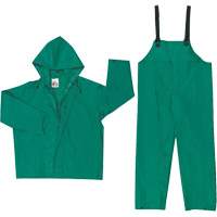 Dominator Limited Flammability Rain Suit, Large, Green SGS953 | Kelford