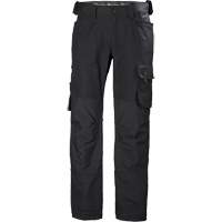 Pantalons de travail Oxford, Coton, Noir, Taille 30 Kelford