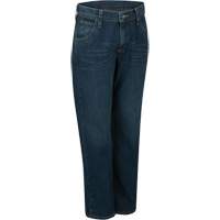 Jeans pour hommes &agrave; coupe droite &eacute;lastique, Tour de taille 30 Kelford