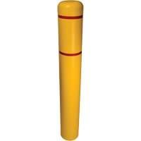 Bollard Cover, 4" Dia. x 54" L, Yellow Kelford