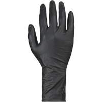 KeepKleen&reg; Disposable Gloves, Large, Nitrile, 8-mil, Powder-Free, Black Kelford
