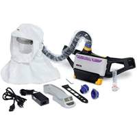 Versaflo Powered Air Purifying Respirator Easy Clean Kit, Loose Fitting Hood & Faceshield, Lithium-Ion Battery Kelford