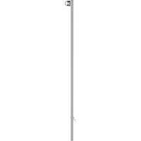 SRL Ladder Anchor, Bolt-On, Permanent/Temporary Use Kelford