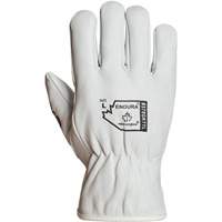 Endura&reg; Winter-Lined Driver Gloves, X-Large, Grain Goatskin Palm, Thinsulate Inner Lining Kelford