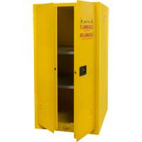 Flammable Storage Cabinet, 60 gal., 2 Door, 34" W x 65" H x 34" D SGU467 | Kelford