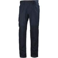 Pantalons d'entretien Oxford, Poly-coton, Bleu marin, Taille 30, Entrejambe 30 Kelford