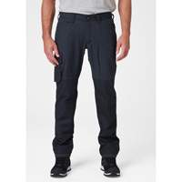 Pantalons d'entretien Oxford, Poly-coton, Bleu marin, Taille 30, Entrejambe 30 Kelford