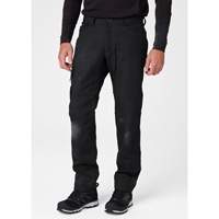 Oxford Service Pants, Poly-Cotton, Black, Size 30, 30 Inseam SGU533 | Kelford