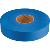 Ruban de signalisation Empire, 1" la x 600' lo, Bleu fluorescent Kelford