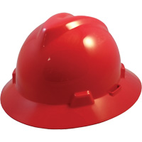V-Gard&reg; Slotted Full-Brim Hardhat, CSA Type 1, Quick-Slide Suspension, Non-Vented Kelford