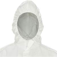 KleenGuard A40 Disposable Coveralls, Medium, White, Microporous Kelford