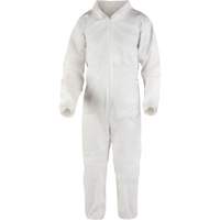 Premium Coveralls, Small, White, Microporous Kelford