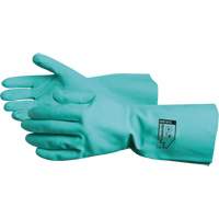 Chemstop Chemical Resistant Gloves, Size 7, 12" L, Nitrile, Flock-Lined Inner Lining, 15-mil Kelford