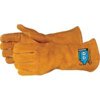 Endura&reg; Deluxe Cut-Resistant Welding Gloves, Split Cowhide, Size Small Kelford