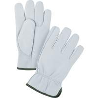 Premium Driver's Gloves, Large, Grain Goatskin Palm Kelford
