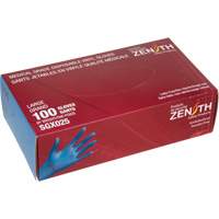 Medical-Grade Disposable Gloves, Medium, Vinyl, 4.5-mil, Powder-Free, Blue, Class 2 SGX024 | Kelford