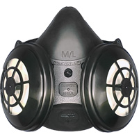 Comfort-Air<sup>®</sup> 400Nx Black Half Mask without Exhalation Valve N95 Kit, Elastomer/Rubber, Small/Medium SGX135 | Kelford