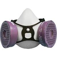 Comfort-Air<sup>®</sup> 400Nx Black Half Mask without Exhalation Valve P100 Kit, Elastomer/Rubber, Small/Medium SGX137 | Kelford