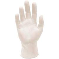 Synthetic Stretch Medical Examination Gloves, Large, Vinyl, 5-mil, Powder-Free, White, Class 2 Kelford