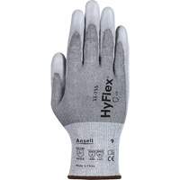 Gants r&eacute;sistants aux coupures 11-755  Hyflex, Taille 6, Calibre 18, Rev&ecirc;tement Polyur&eacute;thane, Enveloppe en Polyester/PEHP/Tungst&egrave;ne/Spandex, ASTM ANSI niveau A5/EN 388 niveau E Kelford
