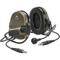 Casque VI NIB avec deux fils de sortie Peltor ComTac, Style Cordon cervical, 22 dB Kelford