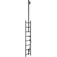 Lad-Saf™ Cable Vertical Safety System Climb Extension Bracketry, Galvanized Steel SGY442 | Kelford
