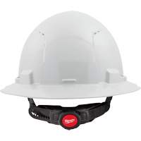 Casque de s&eacute;curit&eacute; &agrave; bordure compl&egrave;te avec suspension &agrave; 6 points, Suspension Rochet, ANSI type I/CSA type 1 Kelford