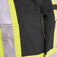 7702BK FR-Tech&reg; 88/12 FR Arc Rated Coveralls, Size 36, Black, 9.7 cal/cm² Kelford