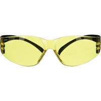SecureFit 100 Series Safety Glasses, Amber Lens, Anti-Fog/Anti-Scratch, ANSI Z87+/Meets/Exceeds CSA Z94.3 Kelford