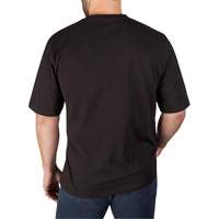 T-shirt robuste avec poche, Hommes, Petit, Noir Kelford