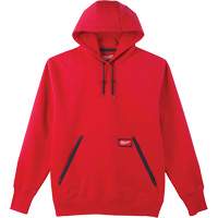 Chandail &agrave; capuchon lourd, Hommes, Petit, Rouge Kelford