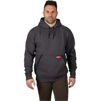 Chandail &agrave; capuchon lourd, Hommes, Petit, Gris Kelford