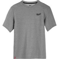 T-shirt de travail hybride, Hommes, Petit, Gris Kelford