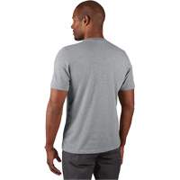 T-shirt de travail hybride, Hommes, Petit, Gris Kelford