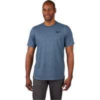 T-shirt de travail hybride, Hommes, Petit, Bleu Kelford
